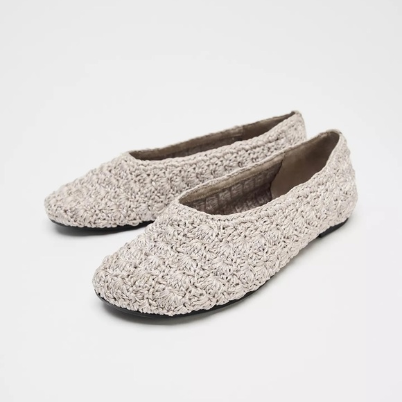 Zara Shoes - NEW! Crochet shoes